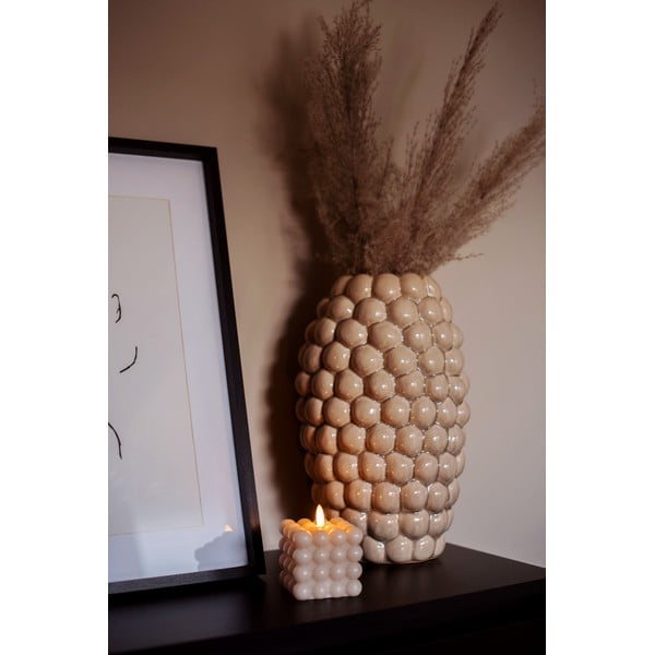 Beežist vahast LED-küünal, kõrgus 9,5 cm Flamme Dot - Star Trading-image-4