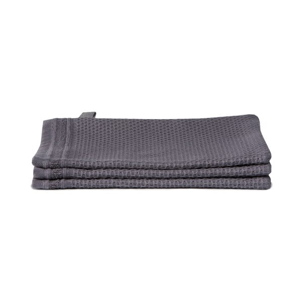 Set 3 ručníků Balance Grey, 16x21 cm