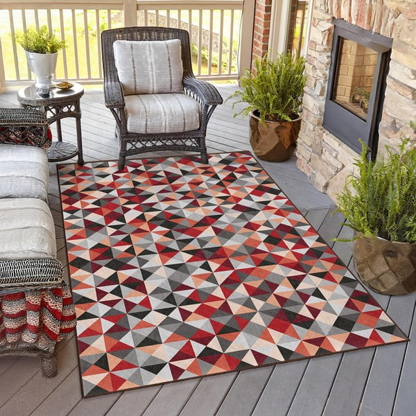 Punane-hall pestav vaip 120x180 cm Ignite - Mila Home-image-2