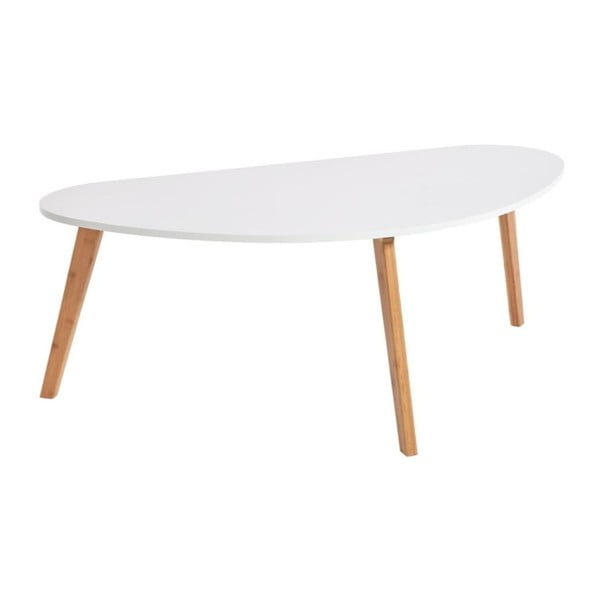 Valge kohvilaud, pikkus 120 cm Skandinavian - Bonami Essentials-image-2