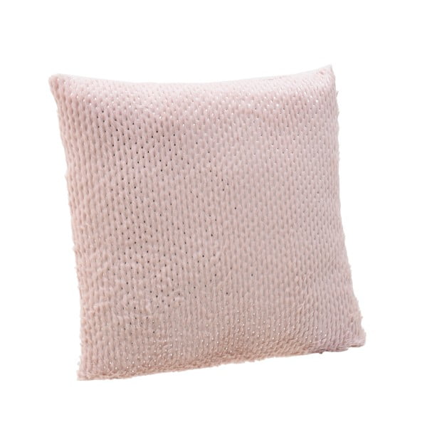 Růžový polštář InArt Softy, 40 x 40 cm