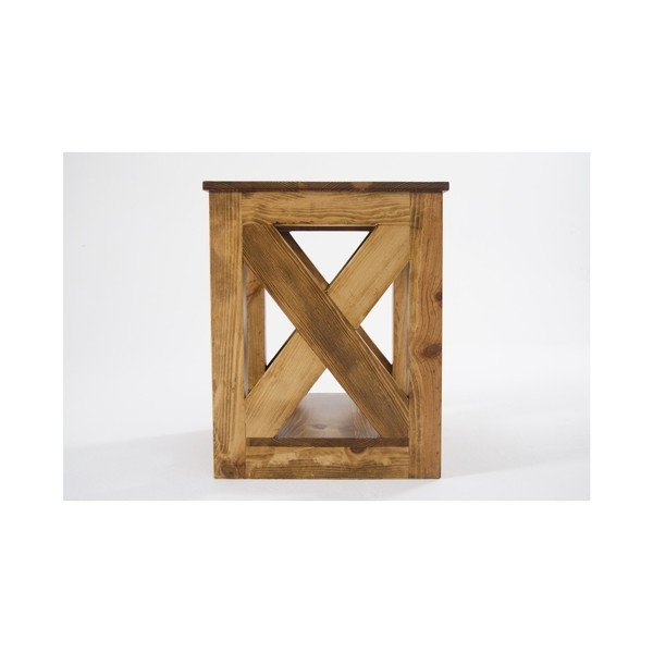 Odkládací stolek z borovicového masivu Macapa-image-2