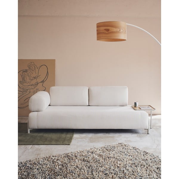 Beež šenillist mooduldiivani käetugi Compo - Kave Home-image-3