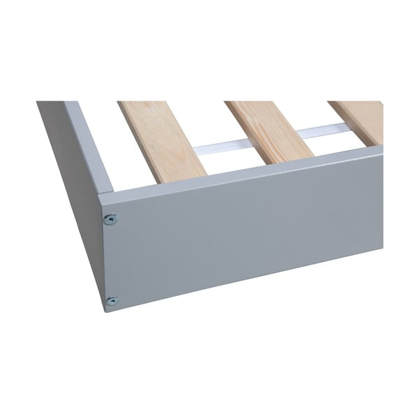 Hall üheinimesevoodi männipuidust , 90 x 200 cm Connect - WOOOD-image-4