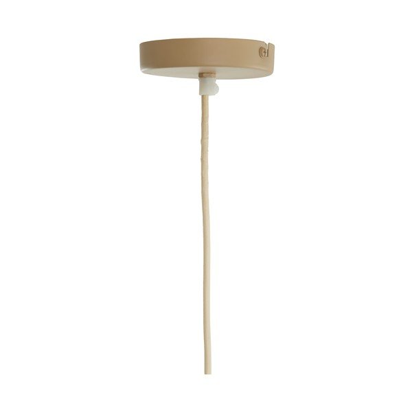 Kreemikas ripplamp kangast varjuga Mirelys - Light & Living-image-3