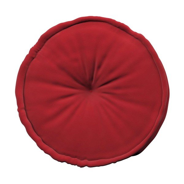 Punane istumiskott Posh Velvet - Yellow Tipi-image-1