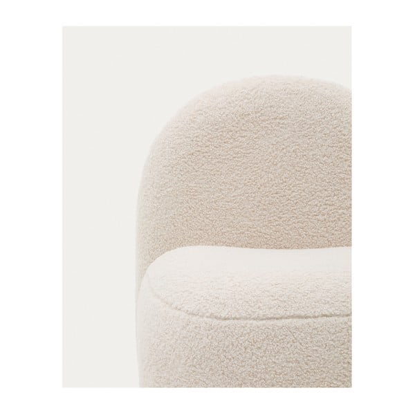 Valge bukleekangast lastetool Bucky - Kave Home-image-4