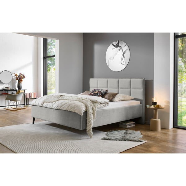 Helehall kaheinimesevoodi 200x200 cm Paulo - Meise Möbel-image-1