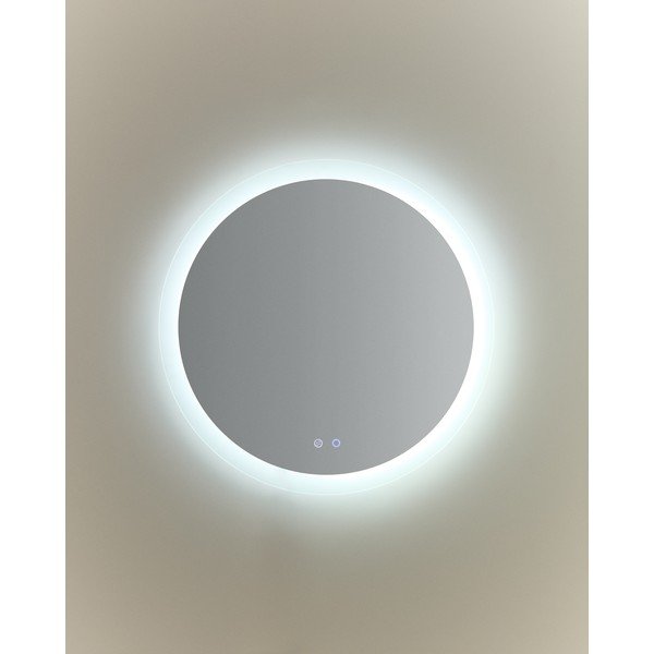 Valgustusega seinapeegel ø 60 cm Mervi - Kave Home-image-3