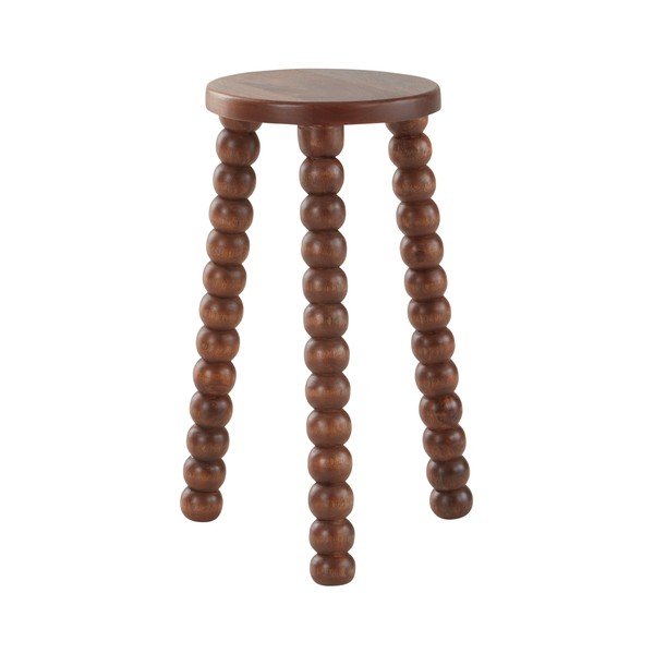 Ümmargune mangopuidust abilaud ø 30 cm Carbis - Jotex