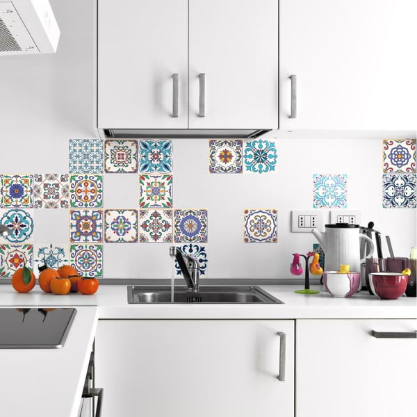 24 Madeira kleebise komplekt, 15 x 15 cm - Ambiance-image-2