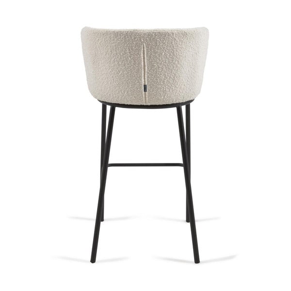 Valged baaritoolid 2tk komplektis (istme kõrgus 75 cm) Ciselia - Kave Home-image-3