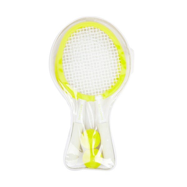 Komplekt 2 rannatennise reketid ja pallid Neon - Sunnylife-image-2