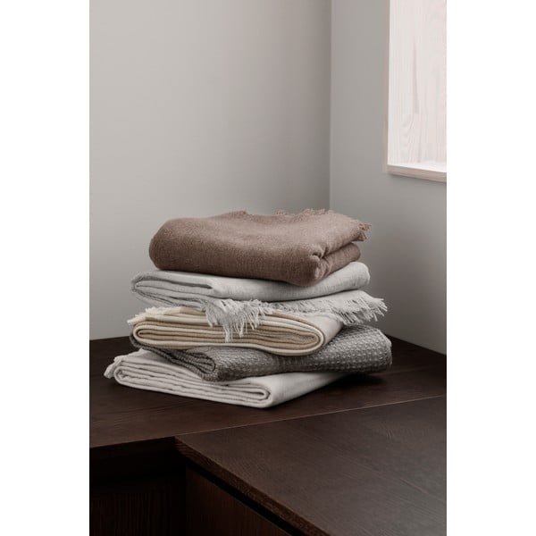 Pruun villane päevavaip Merino - Blomus-image-2