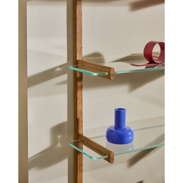 Klaasist moodul-riiulite süsteem 110x202x30,5 cm Sitra - Kave Home-image-2