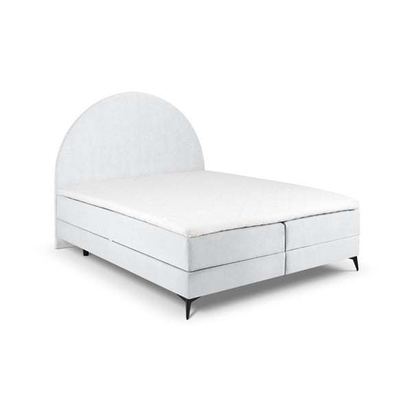 Helehall boxspring-voodi koos panipaigaga 160x200 cm Sunrise - Cosmopolitan Design