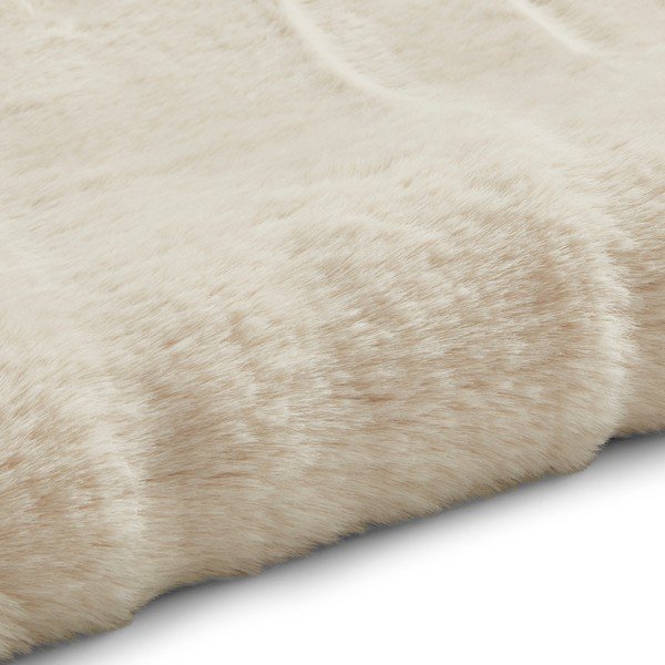 Kreemjas valge vaip , ⌀ 120 cm Teddy - Think Rugs-image-3