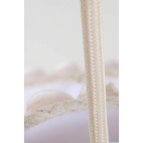 Beež linane ripplamp ø 60 cm Alina - Jotex-image-3
