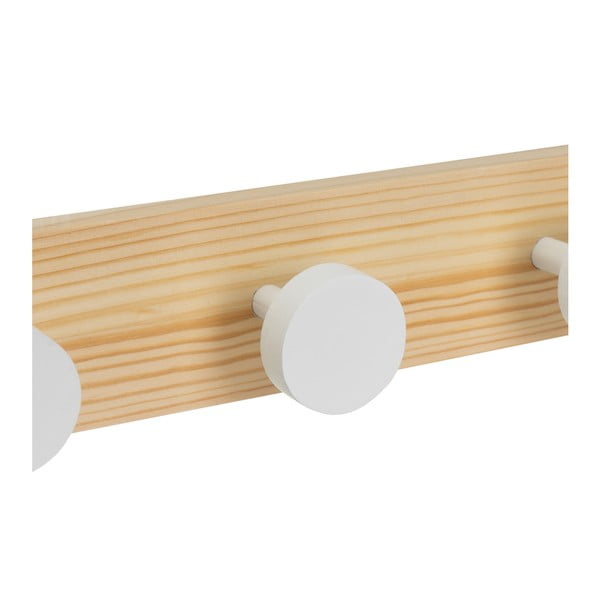 Valge männipuidust seinariiul 40 cm Anillos - Casa Selección-image-2