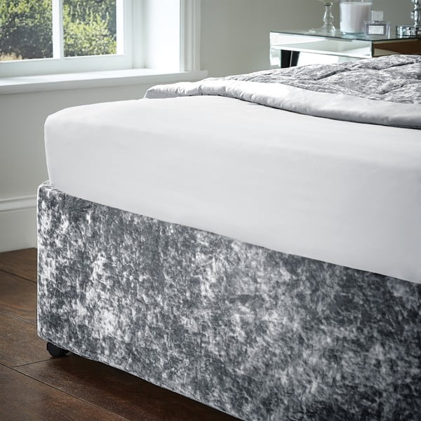 Hall veniv sametist voodiraami kate 152x198 cm Crushed Velvet - Catherine Lansfield