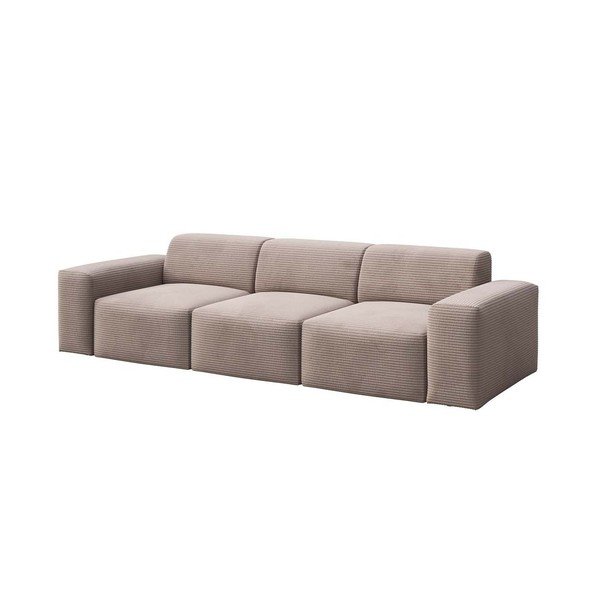 Beež velvetist diivan 285 cm Villet - Rodier-image-2
