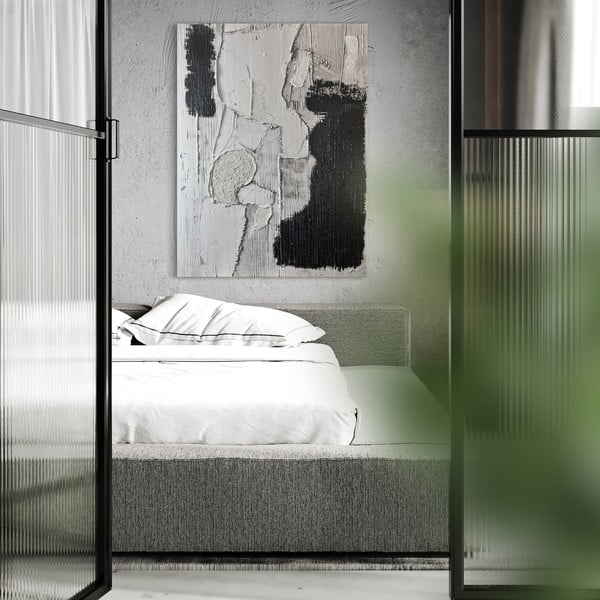 Käsitsi maalitud elementidega maal 70x100 cm Touch - Styler-image-2