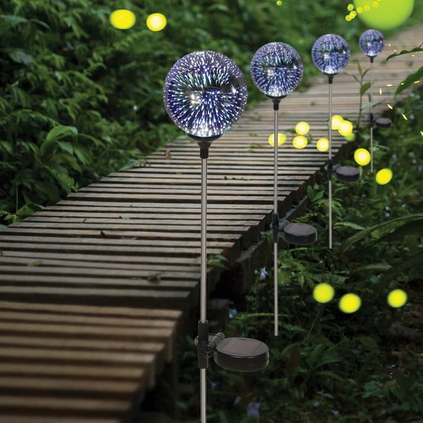 Päikesepaneeliga välisvalgusti (kõrgus 78 cm) - Garden Pleasure-image-1
