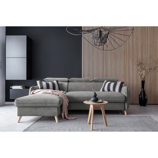 Helehall sametist nurgadiivan (vasak nurk) Sweet Harmony - Miuform-image-1