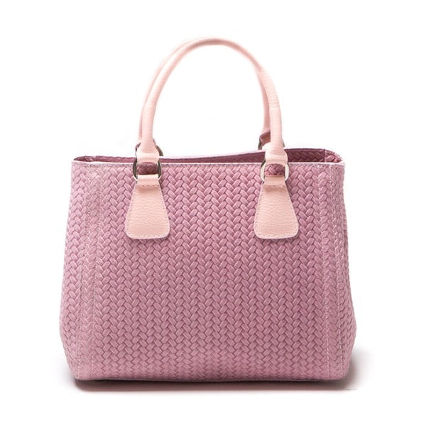 Kožená kabelka Luisa Vanini 872 Rosa-image-2