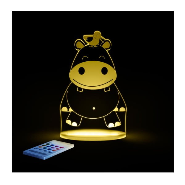 Dětské LED noční světýlko Aloka Hippo