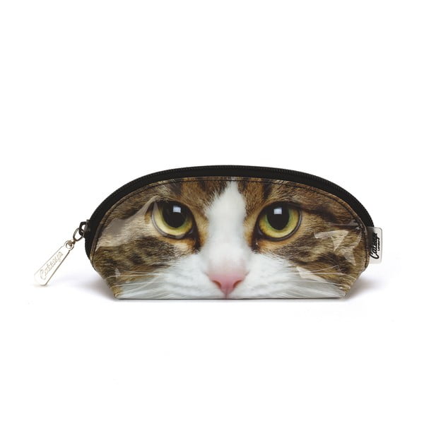 Oválná kosmetická taška Tabby Cat