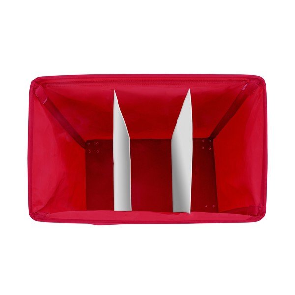 Punane kolmekordne pesukorv , 117,6 l Trivo - Wenko-image-2