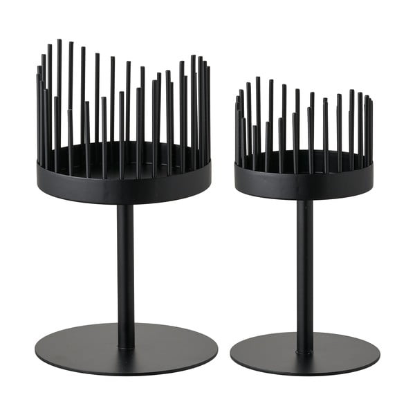 Metallist küünlajalad komplektis 2 tk Amara – House Nordic-image-4