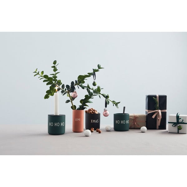 Tumeroheline portselanist kruus Lemmik Ho Ho Ho - Design Letters-image-3