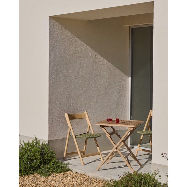 Roheline-puiduvärvi puidust aiatool Dandara - Kave Home-image-3