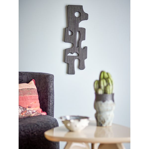 Puidust seinakaunistus 20,5x58,5 cm Sare - Bloomingville-image-2