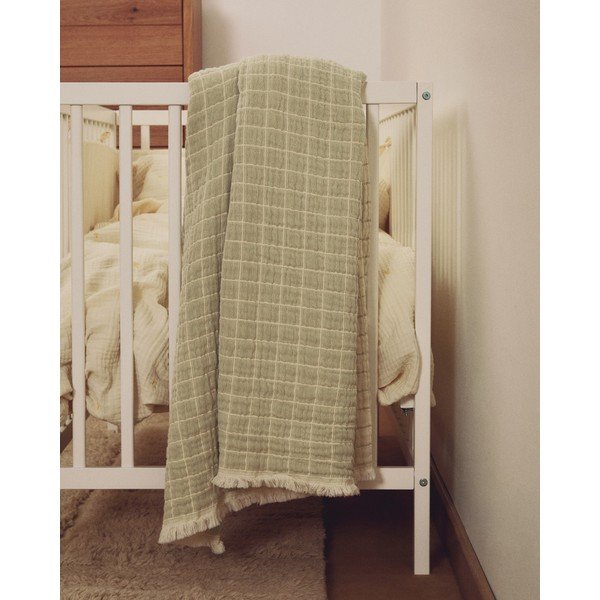 Heleroheline žakaarist beebitekk 130x170 cm Tivaro - Kave Home-image-1