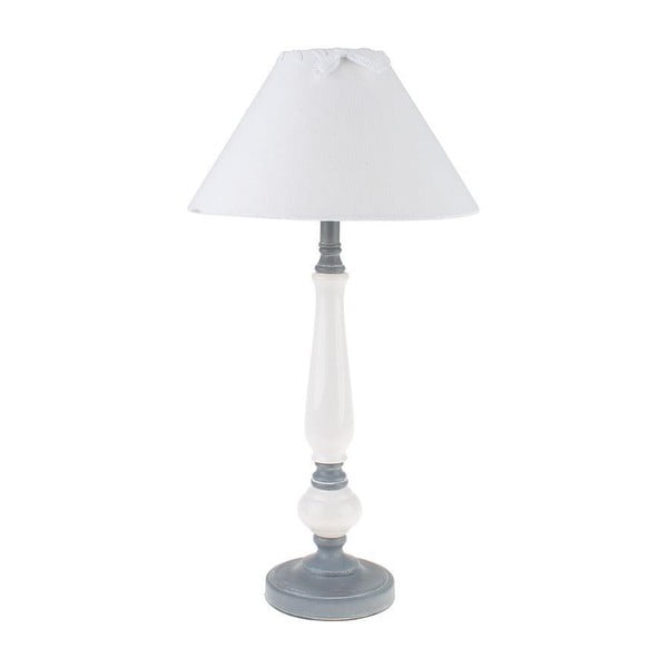 Rustikální stolní lampa Romantic Grey