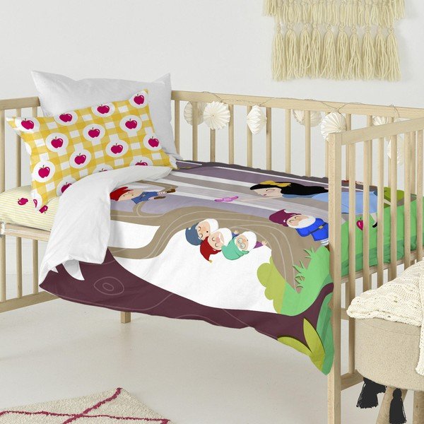 Laste puuvillane padi ja padi , 115 x 145 cm Mirror Mirror - Mr. Fox-image-3