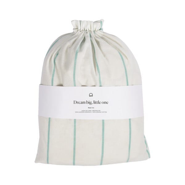 Puuvillane laste voodipesu koos linaga 110x180 cm Gaitana - Kave Home-image-2
