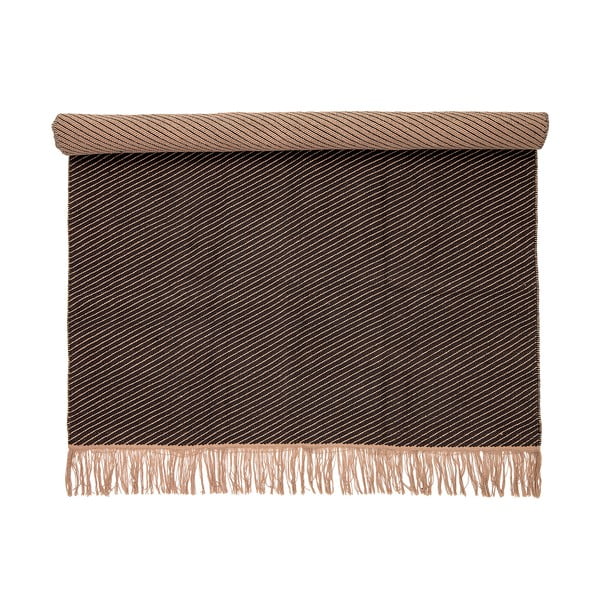 Pruun vaip Fringe, 140 x 200 cm - Bloomingville-image-1