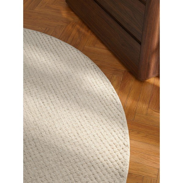 Kreemikas ümmargune villane vaip ø 200 cm Eloise - Hanse Home-image-3