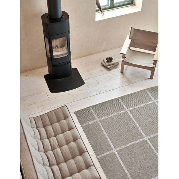 Beež sise/välisvaip 70x225 cm Ada Dark Linen – Pappelina-image-1