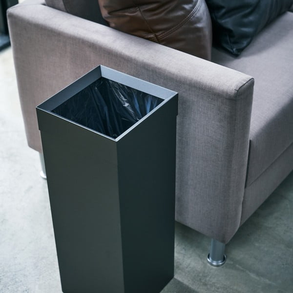 Must metallist prügikast 27 L Tall - YAMAZAKI-image-4