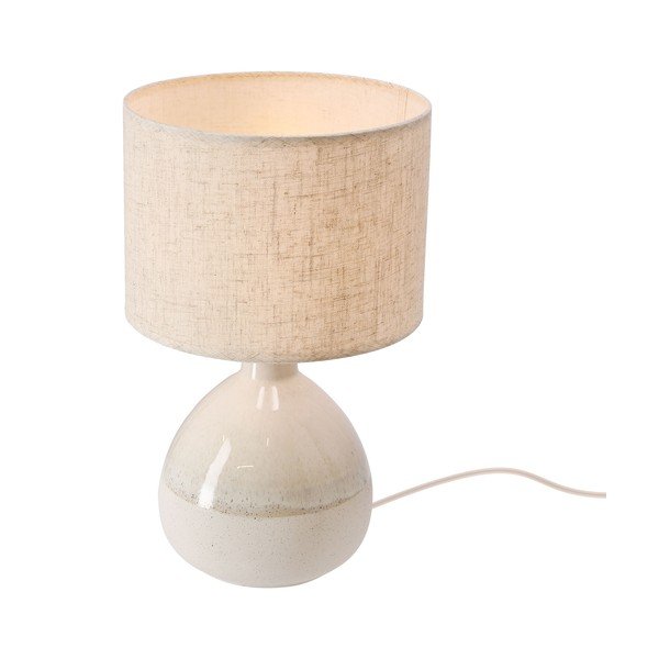 Beež lauavalgusti tekstiilist varjuga (kõrgus 41 cm) Ardo - Candellux Lighting-image-1