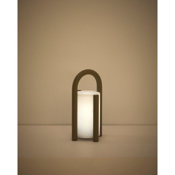 Kaasaskantav LED-välislamp USB-ga ø 14 cm Leros - Kave Home-image-3