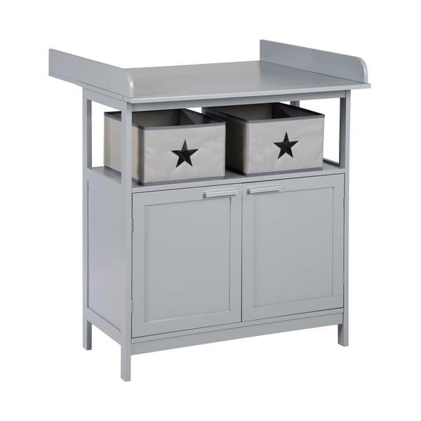 Hall mähkimisalusega laste kummut 87x100x75 cm Hamburg - Roba