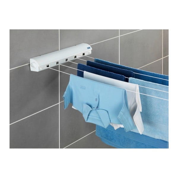 Seinale paigaldatav riietekuivati liinid - Wenko-image-1