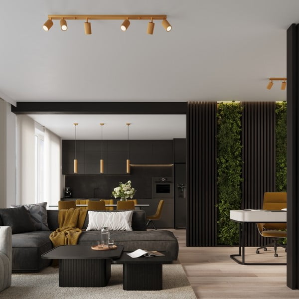 Kuldne laevalgusti 6,5x81 cm Gleam - Sollux-image-1