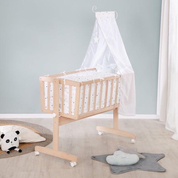 Pöögipuidust ratastega/varikatusega häll 40x90 cm - Roba-image-4